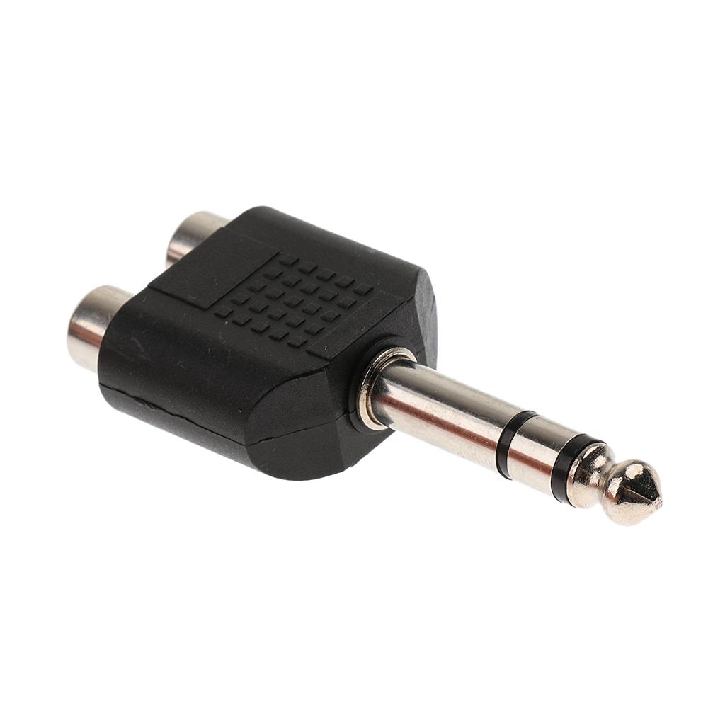 Audio Music Production - Ses Ayırıcı 6,5 mm'den Çift RCA