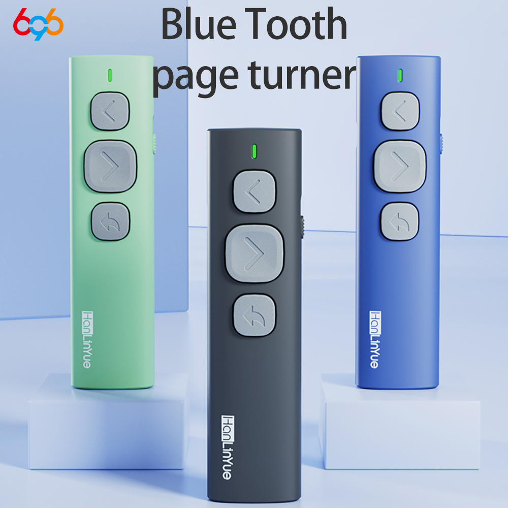 Music Audiobook - Bluetooth Sayfa Döndürücü Kamera/Müzik Kontrol Kalemi