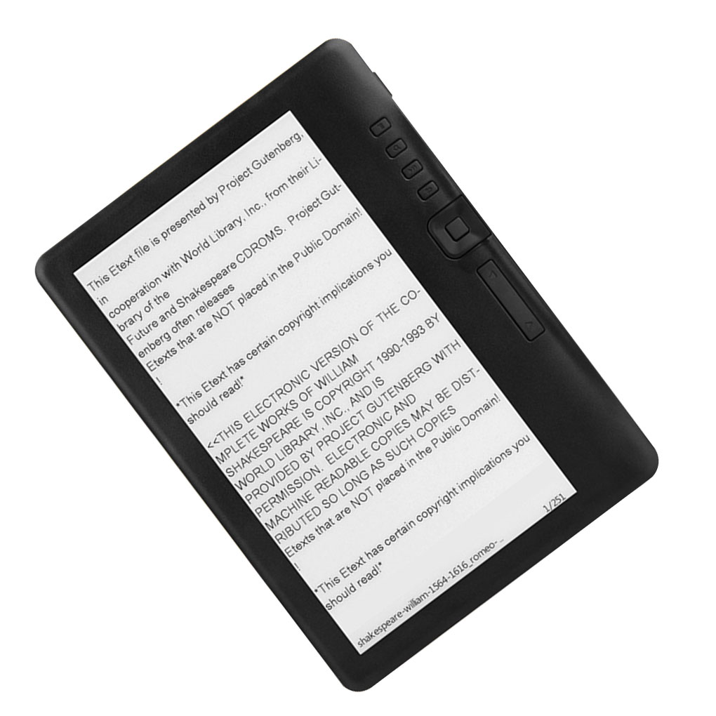 7 inç HD TFT Ekranlı E-kitap O - Music Audiobook incelemesi ve fiyatı
