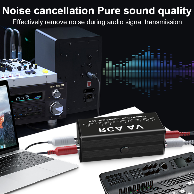 Taşınabilir Profesyonel 2 Kana - Audio Music Isolator incelemesi ve fiyatı