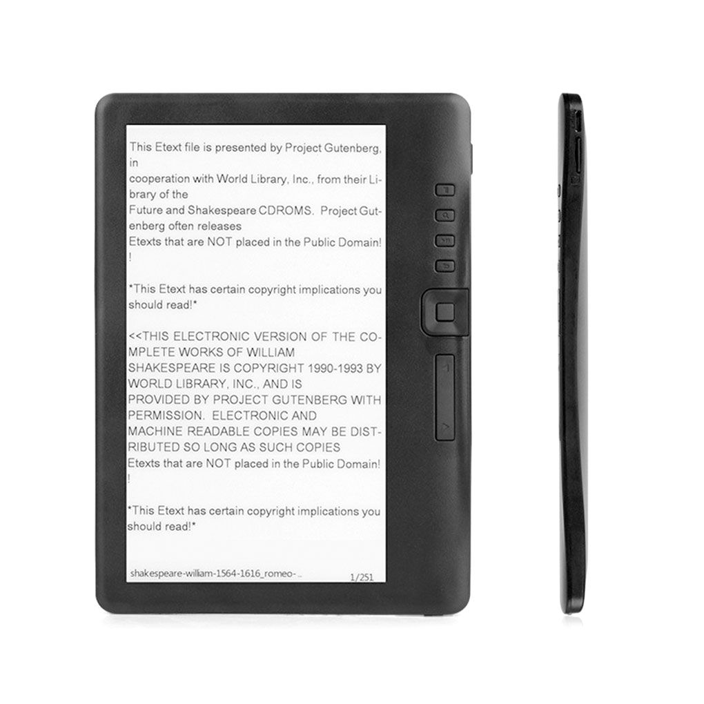7 inç HD TFT Ekranlı E-kitap O - Music Audiobook incelemesi ve fiyatı