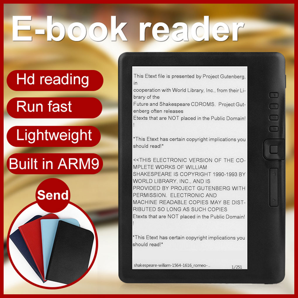 7 inç HD TFT Ekranlı E-kitap O - Music Audiobook incelemesi ve fiyatı