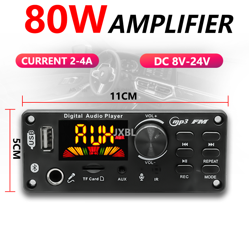 80W Bluetooth 5.0 MP3 Dekoder  - Audio Music App incelemesi ve fiyatı