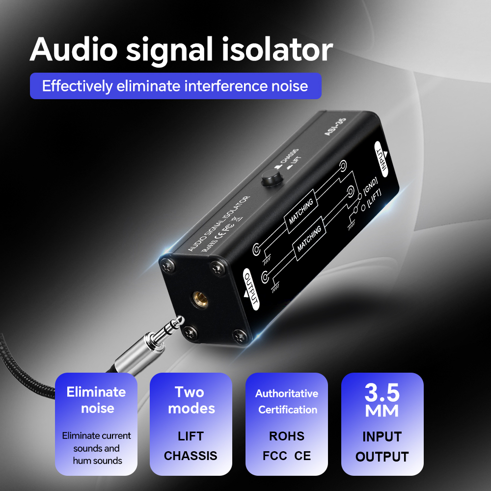 Taşınabilir 3.5MM AUX Toprakla - Audio Music Isolator incelemesi ve fiyatı