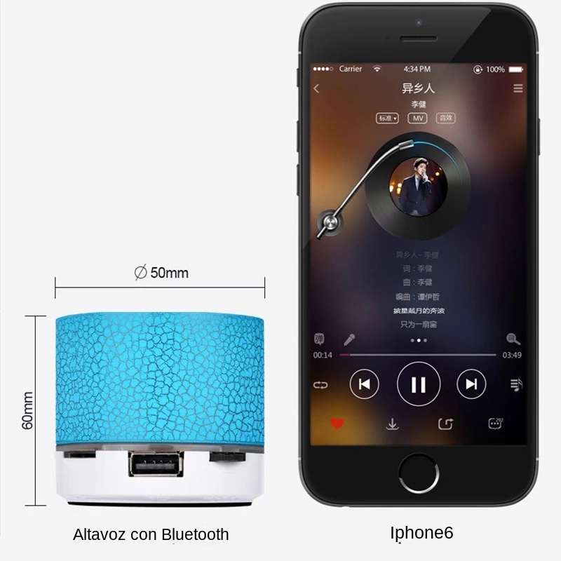 Mini Taşınabilir Açık Hava Hop - Audio Music App incelemesi ve fiyatı